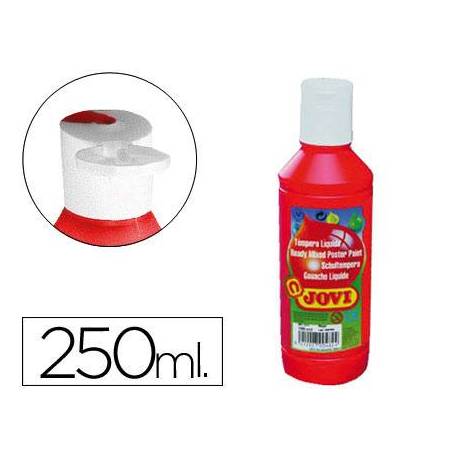 Tempera liquida Jovi bermellon 250 cc