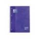 Bloc espiral Oxford Din A-4 extradura 80 hojas microperforado lila