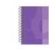 Bloc espiral Oxford Din A-4 extradura 80 hojas microperforado lila