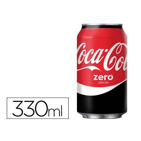 REFRESCO MARCA COCA-COLA ZERO LATA 330 ML