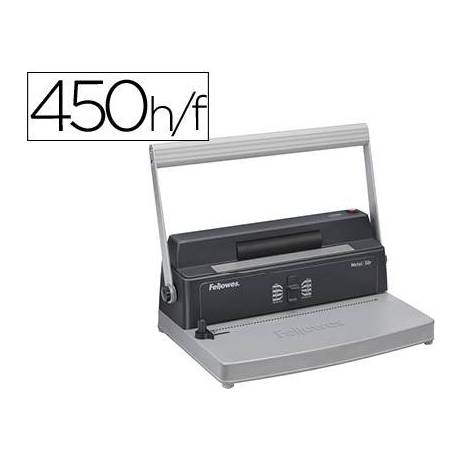 Encuadernadora espiral Fellowes metal 50R