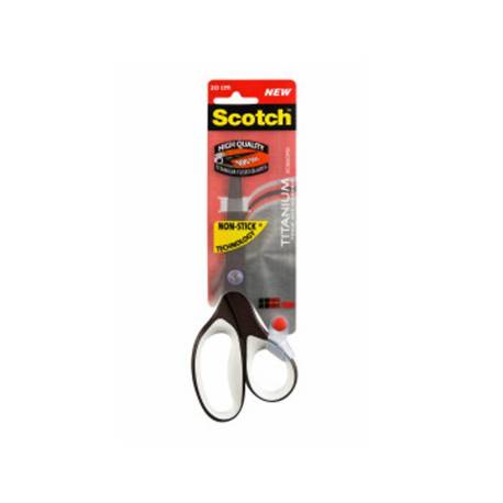 Tijera oficina scotch 20 cms de titanio fundido antiadherente