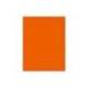 Cartulina Guarro color naranja mandarina 50x65 cm 185 grs