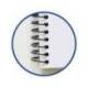 Bloc espiral Oxford tapa extradura cuarto cuadricula 4mm 80 hojas