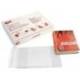 Forralibro PVC con solapa ajustable adhesivo Medida 296 X 530 mm.