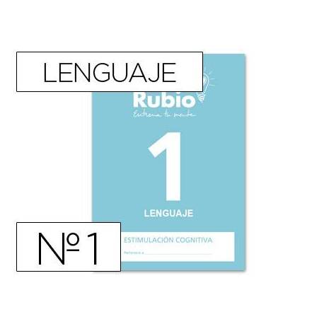 Cuaderno Rubio Lenguaje 1 Estimulación Cognitiva 20 páginas