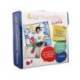 Set pintura para tela La Pajarita colores surtidos y pincel