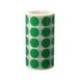 Gomets Apli circulares verdes 20mm