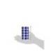 Gomets Apli circulares azules 20mm