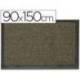 Alfombra fast-paperflow antipolvo color gris basic 90x150 cm