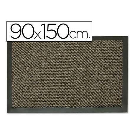 Alfombra fast-paperflow antipolvo color gris basic 90x150 cm