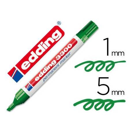 Rotulador Edding marcador 3300 N4 Verde