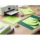PAPEL COLOR MARCA LIDERPAPEL DIN A4 80 GR VERDE NEON PAQUETE DE 500 HOJAS
