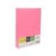 PAPEL COLOR MARCA LIDERPAPEL DIN A4 80 GR ROSA NEON PAQUETE DE 500 HOJAS