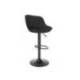 TABURETE ALTO MARCA ROCADA CON ASIENTO Y RESPALDO BAJO TAPIZADO TELA IGNIFUGA BASE METALICA CON REPOSAPIES COLOR