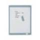 PIZARRA BLANCA MARCA NOBO MAGNETICA CON BORRADOR IMAN Y ROTULADOR MARCO COLORES PASTEL SURTIDOS 216X280 MM