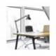 LAMPARA DE ESCRITORIO MAUL STUDY CON PINZA NEGRO 170X440X350 MM