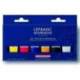 PINTURA ACRILICA MARCA L&B BOTE DE 80 ML CAJA DE 5 UNIDADES COLORES SURTIDOS
