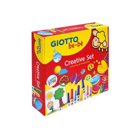 SET CREATIVO MARCA GIOTTO BE-BE PARA COLOREAR Y MOLDEAR