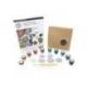 SET DE PINTURA MARCA DALER ROWNEY SIMPLY CREATIVO ROCK