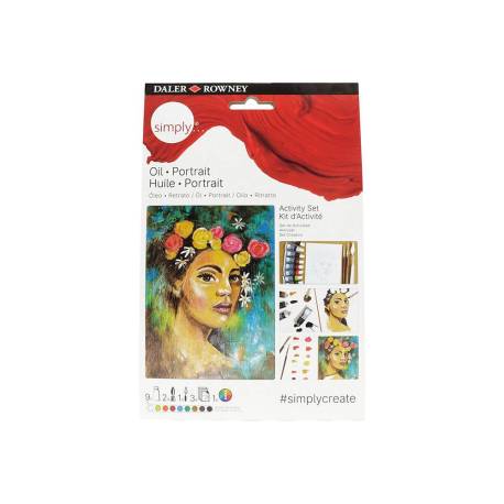 SET PINTURA OLEO MARCA DALER ROWNEY SIMPLY ACTIVITY