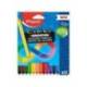 LAPICES DE COLORES MARCA MAPED COLOR PEPS INFINITY CAJA DE 12 COLORES SURTIDOS