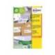 ETIQUETA ADHESIVA MARCA AVERY BLANCA PERMANENTE RECICLADA 100% PARA IMPRESORA LASER 63,5X38,1 MM CAJA DE 315