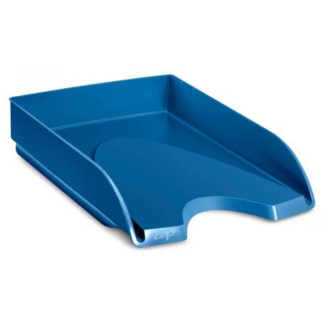 BANDEJA DE SOBREMESA CEP RIVIERA PLASTICO COLOR AZUL 348X257X66 MM