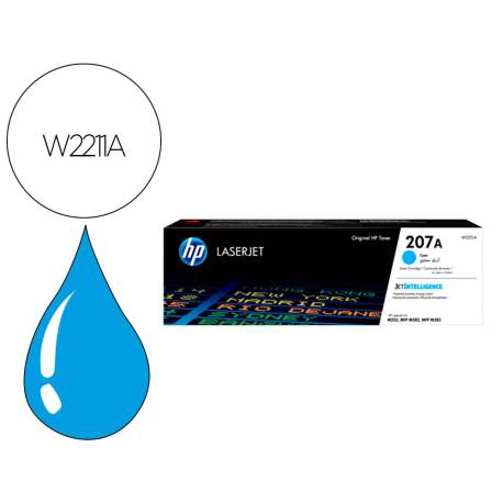 TONER HP 207A HP LASERJET PRO M255DW / M255NW / M282NW / M283FDN CIAN 1250 PAGINAS