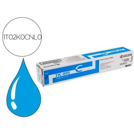 TONER KYOCERA -MITA TK895C FSC-8020MCP / 8025MCP / C8520 / C8525 LASER COLOR CIAN TK895C