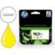 INK-JET HP 963 XL OFFICEJET PRO 9010 / 9020 / 9022 / 9023 / 9025 COLOR AMARILLO 1600 PAGINAS