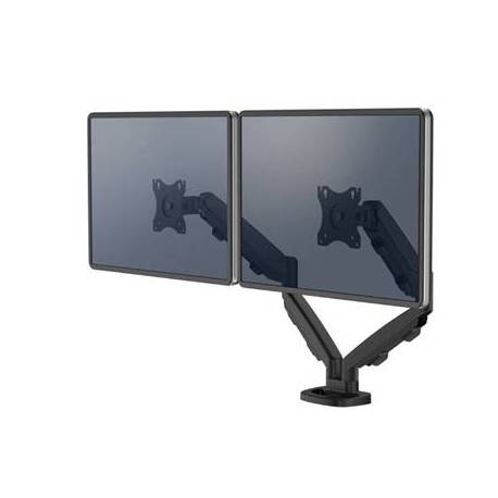 BRAZO PARA MONITOR FELLOWES SERIE EPPA AJUSTABLE ALTURA 2 PANTALLAS NORMATIVA VESA HASTA 10 KG COLOR NEGRO