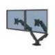 BRAZO PARA MONITOR FELLOWES SERIE EPPA AJUSTABLE ALTURA 2 PANTALLAS NORMATIVA VESA HASTA 10 KG COLOR NEGRO