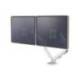 BRAZO PARA MONITOR FELLOWES SERIE EPPA AJUSTABLE ALTURA 2 PANTALLAS NORMATIVA VESA HASTA 10 KG COLOR BLANCO