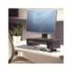 SOPORTE FELLOWES PARA MONITOR AJUSTABLE 3 ALTURAS CON BANDEJA NEGRO 406X111X244 MM HASTA 18 KG