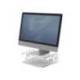 SOPORTE FELLOWES PARA MONITOR CLARITY AJUSTABLE 5 POSICIONES TRANSPARENTE 70X256X320 MM 15 KG