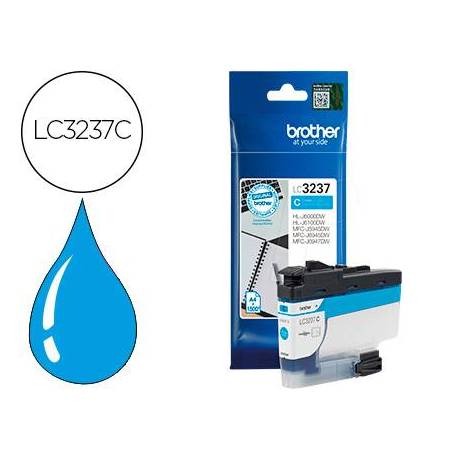 Cartucho Brother LC3237C Cian hl-j6000dw / hl-j6100dw / mfc-j5945dw / mfc-j6945dw / mfc-j6947dw