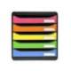 FICHERO CAJONES SOBREMESA MARCA EXACOMPTA BIG-BOX PLUS CLASSIC IDERAMA ARLEQUIN 5 CAJONES MULTICOLORES