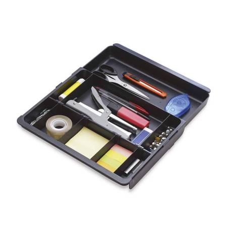 Bandeja organizadora Exacompta de cajón Drawinsert Negro 298x246x36 mm ECO