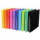 CARPETA EXACOMPTA 2 ANILLAS 30 MM DIN A4 CARTON FORRADO PVC COLORES SURTIDOS