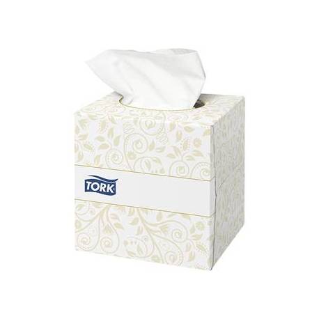 Pañuelos faciales extrasuaves Tork 2 capas 100 unidades