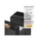 DESTRUCTORA DE DOCUMENTOS FELLOWES LX211 CAPACIDAD 12 HOJAS SEGURIDAD P5 NEGRA PAPELERA 23 L GRAPAS