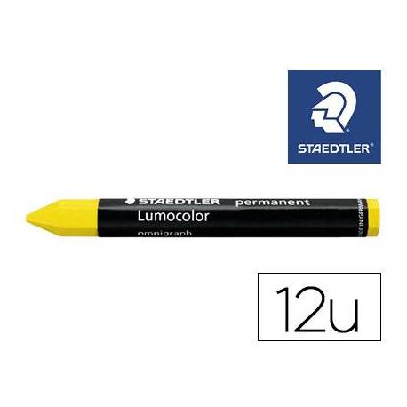 MINAS STAEDTLER PARA MARCAR AMARILLO PERMANENTE OMNIGRAPH 236 CAJA DE 12 UNIDADES