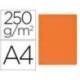 Subcarpeta Gio DIN A4 250 gr Cartulina Naranja