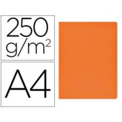 Subcarpeta Gio DIN A4 250 gr Cartulina Naranja