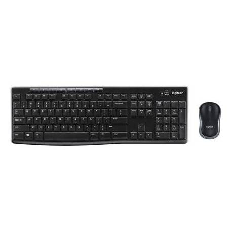 SET TECLADO + RATON LOGITECH MK270 INALAMBRICO COLOR NEGRO