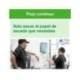 PAPEL SECAMANOS TORK ANCHO 215 MM LARGO 160 MT 2 CAPAS PARA DISPENSADOR M2 ALIMENACION CENTRAL GRAN