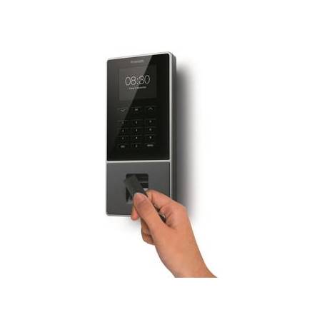 CONTROLADOR DE PRESENCIA SAFESCAN CON CODIGO PIN TARJETA RFID O HUELLA DACTILAR HASTA 200 USUARIOS