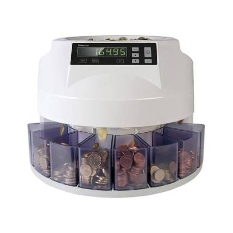Contador y clasificador de monedas Safescan 250 monedas por minuto
