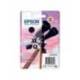 CARTUCHO INK-JET EPSON 502 XL COLOR NEGRO C13T02W14010